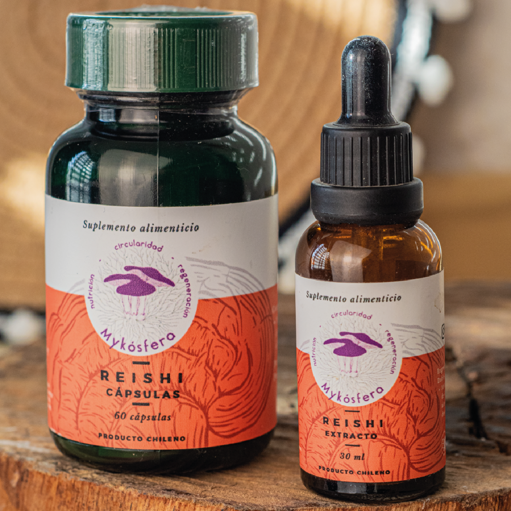 Pack Reishi - Cápsula + Extracto