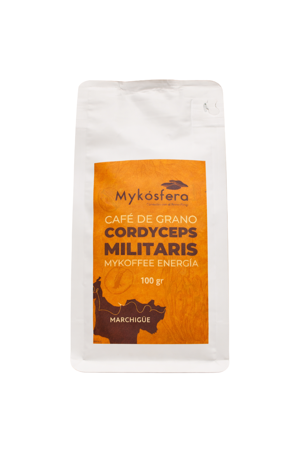 Café de Grano + Cordyceps militaris (100gr)